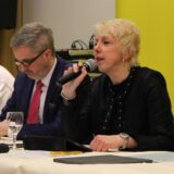 Susanne Schneider, Landtagsabgeordnete und seit 2014 Vorsitzende des FDP-Kreisverbandes, sowie ihr Stellvertreter in der Partei, Kreistagsmitglied Andreas Wette.