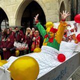 Der Hoppeditz der Karnevalsgesellschaft Rot-Gold Werne 09 ist am 9. November erwacht.