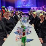 Kostümierte Frauen in Herbern