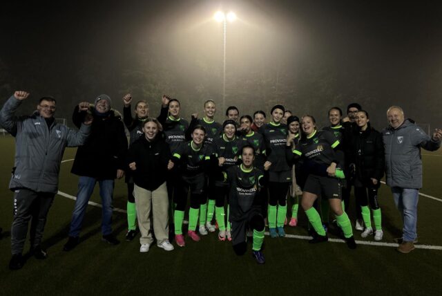 Die U17 des PSV Bork jubelt über den Einzug ins Kreispokalfinale.