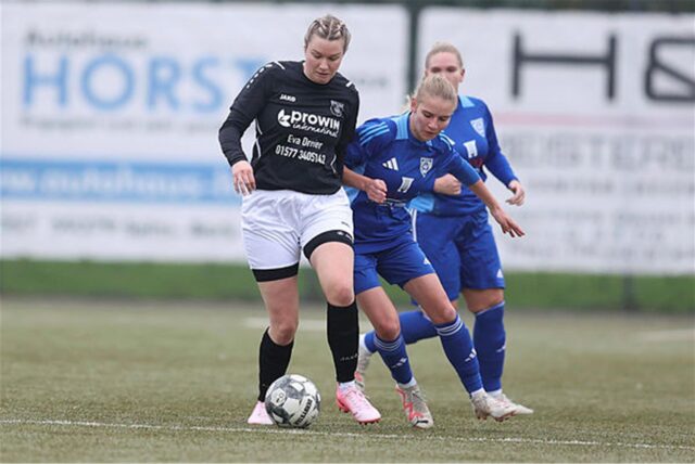 Nora Spahn traf gegen den TV Brechten doppelt für den PSV Bork.