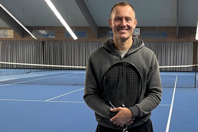 Manuel Alves hat gut lachen, er ist Tennis-Westfalenmeister.