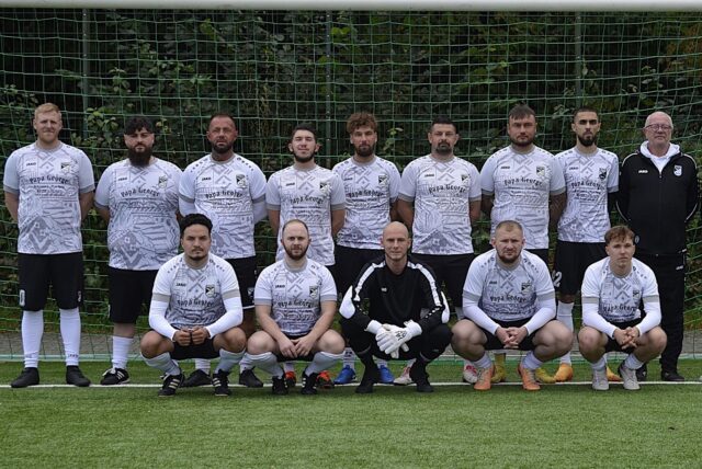 Mannschaftsfoto der Dritten Mannschaft von Eintracht Werne.