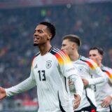 BVB-Profi Felix Nmecha Deutschland traf zum 1:0 für Deutschland.