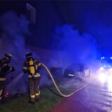 Feuerwehrleute im Einsatz in Werne