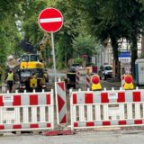 Die Hammer Straße war während früherer Bauarbeiten auch schon Einbahnstraße.