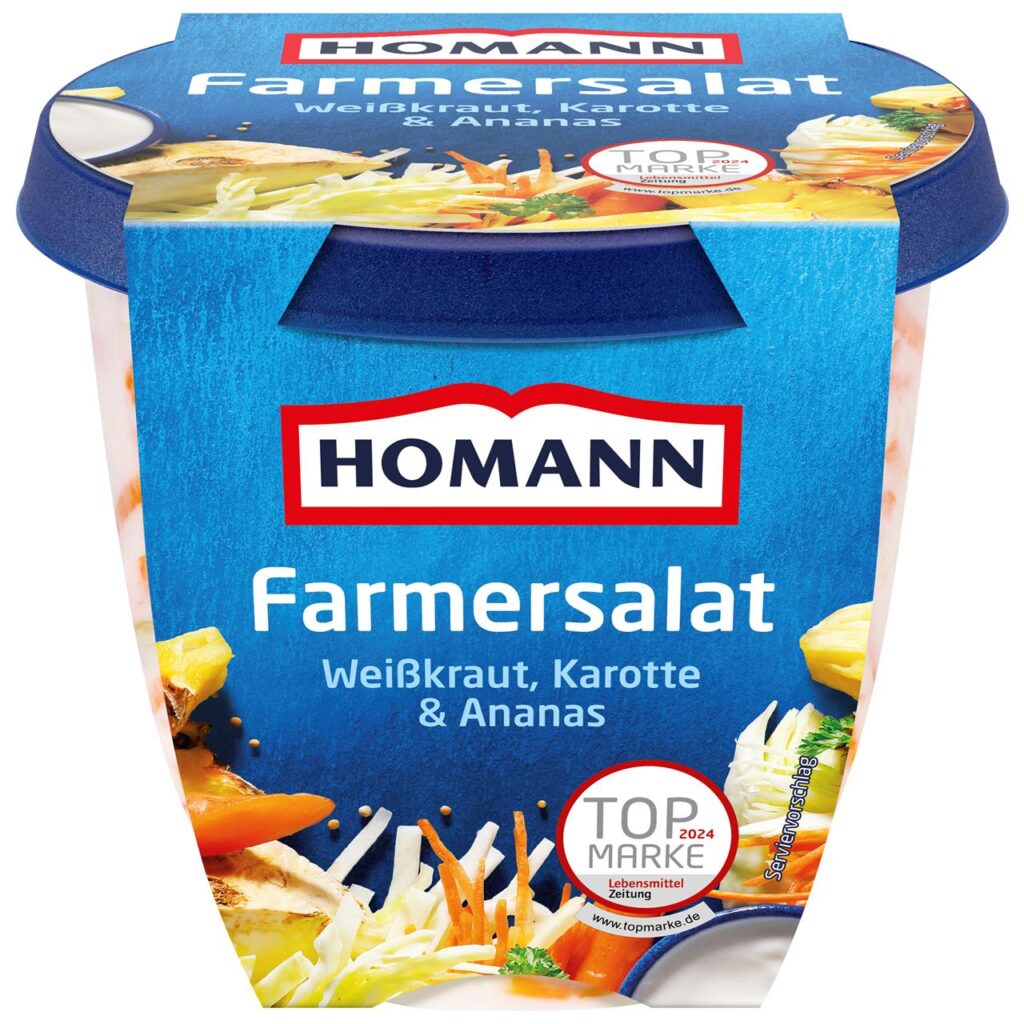 Der Homann-Farmersalat ist von der Rückrufaktion betroffen.