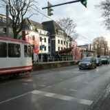 Die U-Bahn-Station an der Kreuzung Brechtener Straße/Krankenhaus in Brambauer