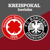 Collage aus den Vereinslogos vom Geisecker Sportverein 1926 und dem F.C. Borussia Dröschede.