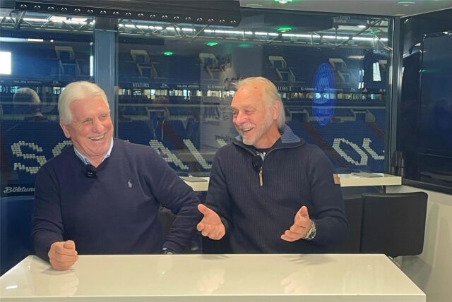 Die Fußball-Legenden Klaus Fischer und Rüdiger Abramczik sprechen im Legenden-Talk über die aktuelle Situation beim S04.