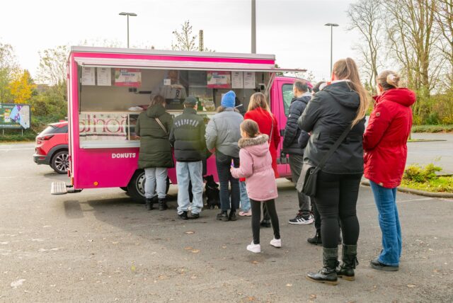 Pinker Food-Truck