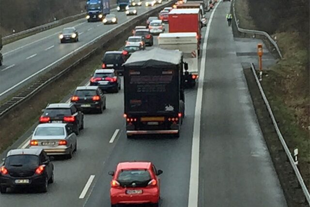 Die A1 bei Ascheberg