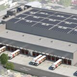Entwurf für das neue Lager von Rewe in Wambel.