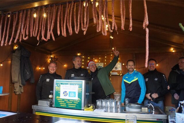 Stand des SV Herbern auf dem Weihnachtsbasar in Herbern