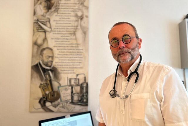 Dr. Martin Pieper geht als Allgemeinmediziner in den Ruhestand.