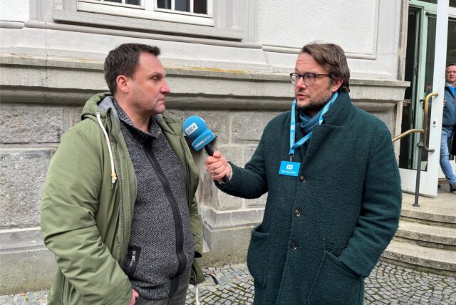 Felix Guth und Martin von Braunschweig sprechen über den Gerichtsprozess und die Plädoyers.