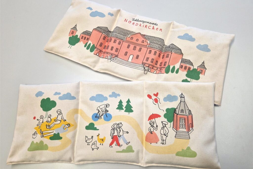 Wärmekissen mit Motiven aus Nordkirchen