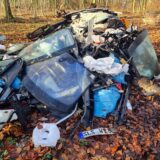 Illegal abgelegter Müll im Süggelwald