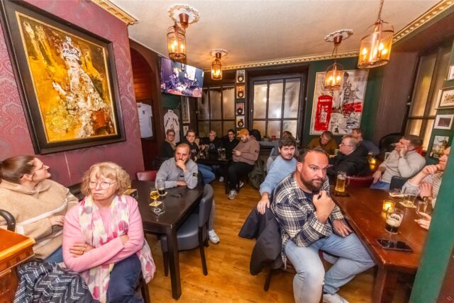 Ein Blick in den Pub „The Londoner“ in Dortmund