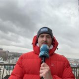 Unser Reporter Tim Hübbertz war auf der Aussichtsplattform der Reinoldikirche, um zu schauen, wie stark der Sturm über Dortmund tatsächlich ist.