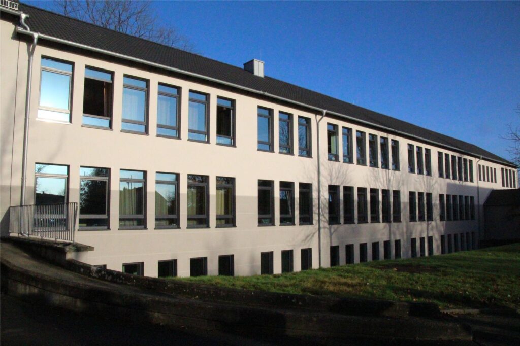 Preinschule in Oberaden in der Zeit des Umbaus. 