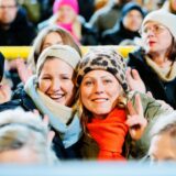 Beim BVB-Weihnachtssingen 2024 herrschte beste Stimmung bei den 73.500 Besucherinnen und Besuchern im Dortmunder Stadion.