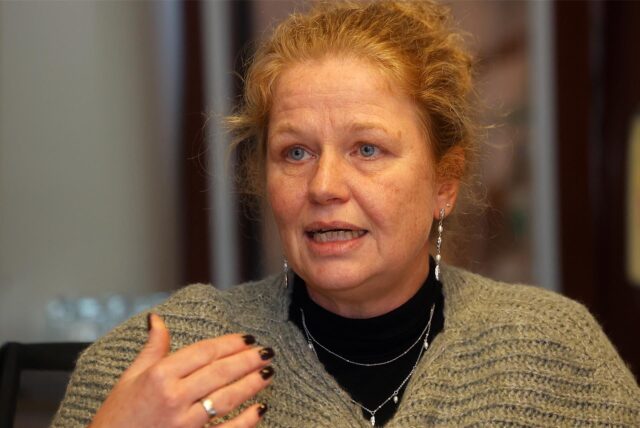 Bergkamens Kämmerin Sandra Diebel im Gespräch. Porträt.