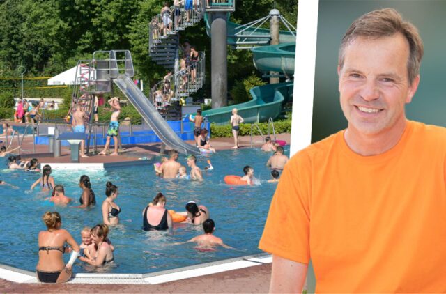 Das Bürgerfreibad soll saniert werden. Geschäftsführer Markus Jungeilges dürfte sich über die erfolgreichen Gespräche freuen.