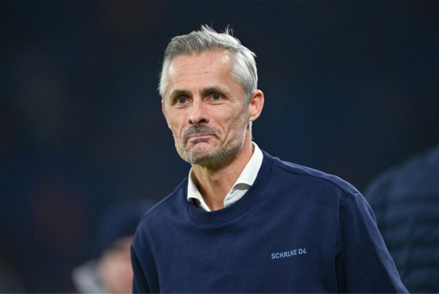 29.11.2024, Fussball, 2. Bundesliga, 14. Spieltag Saison 2024/2025, FC Schalke 04 – 1. FC Kaiserslautern, Trainer Kees van Wonderen (FC Schalke 04)