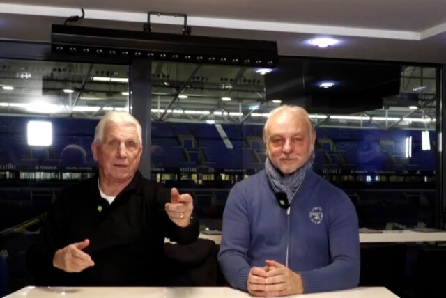 Die Fußball-Legenden Klaus Fischer und Rüdiger Abramczik sprechen im Legenden-Talk über die aktuelle Situation beim S04.