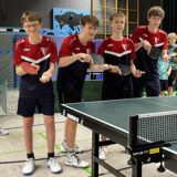 Das U19- Tischtennisteam des Werner SC.