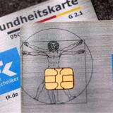 Gesundheitskarten der Technischen Krankenkasse (TK).