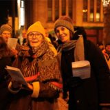 Das Weihnachtssingen in Dortmund ist mittlerweile eine liebgewonnene Tradition. Hunderte Besucherinnen und Besucher sangen am Montagabend mit.