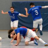Spieler des VfL Kamen III in der Halle.