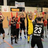 Spieler des Lüner SV jubeln.