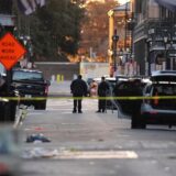 Blaulicht in den USA in New Orleans