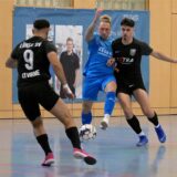 Spieler vom Lüner SV und BW Alstedde im Zweikampf.