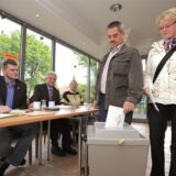 Wahllokal Betesda Haus