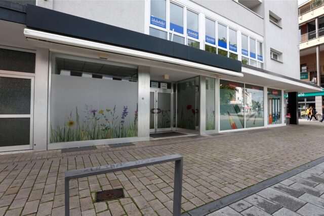 Die menschenleere Weststraße in Kamen
