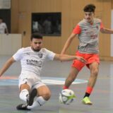 Cagatay Tutar und Enis Ulusoy im Zweikampf.