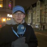 Wegen des Sturms drohte am Montagabend am Körner Hellweg ein Gerüst umzustürzen.
