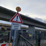 Der letzte Teil der alten Liedbachtalbrücke