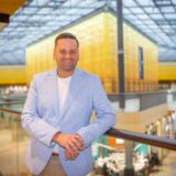Thier-Galerie-Chef Torben Seifert freut sich über eine Neuvermietung im Untergeschoss des Shopping-Centers in Dortmund. Für den neuen Mieter zieht ein etabliertes Geschäft gerade um.