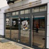 Ein noch geschlossenes Café an der Hertingerstraße in Unna