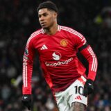 Marcus Rashford blickt zur Seite.