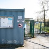 Der Eingang zur Sportplatzanlage am Dahl.