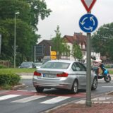 Kreisverkehr an der Kreuzung Kreisstraße/Sandforter Weg/Ludgeristraße/Münsterlandstraße in Selm