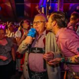 Kult-Moderator Uwe Kisker beim Dortmunder Oktoberfest im Revierpark Wischlingen