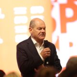 Olaf Scholz war für eine SPD-Veranstaltung in Lünen im Hansesaal.