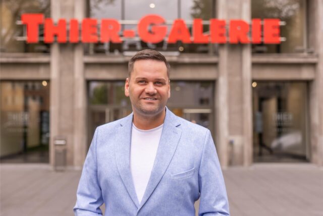 Torben Seifert ist der Manager der Thier-Galerie Dortmund.